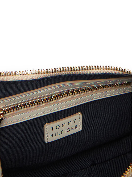 Tommy Hilfiger Tommy Hilfiger Käekott Moon Leather Crossover Suede AW0AW17537 Beež