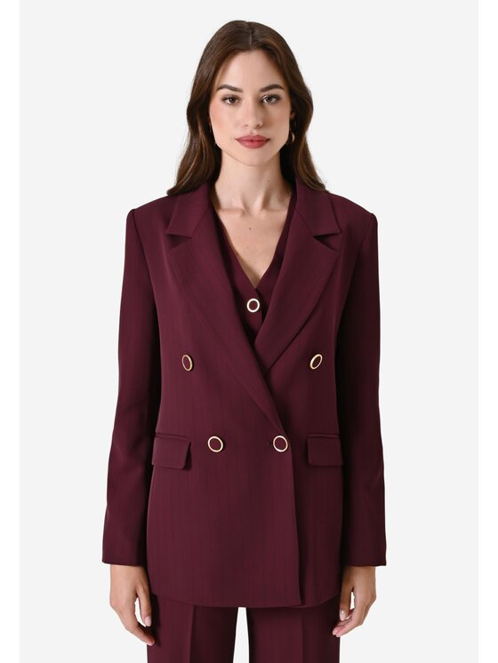 Rinascimento Rinascimento Giacca da abito giacca donna Bordeaux Regular Fit