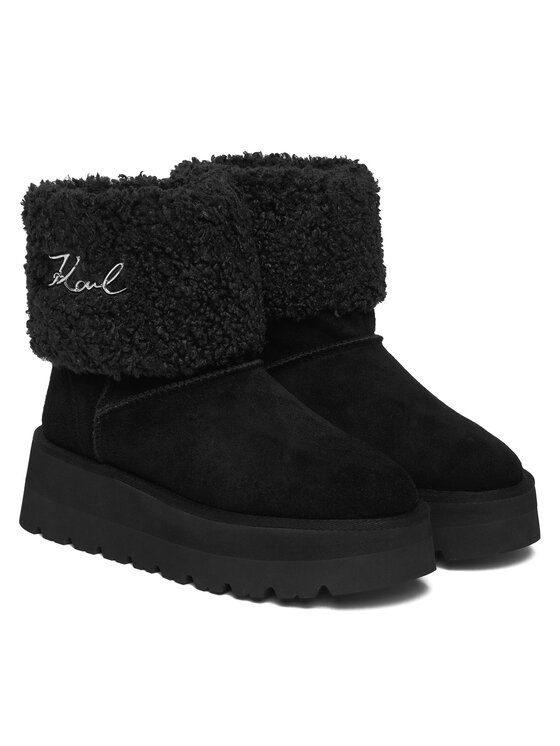 KARL LAGERFELD KARL LAGERFELD Snehule KL48653 Čierna