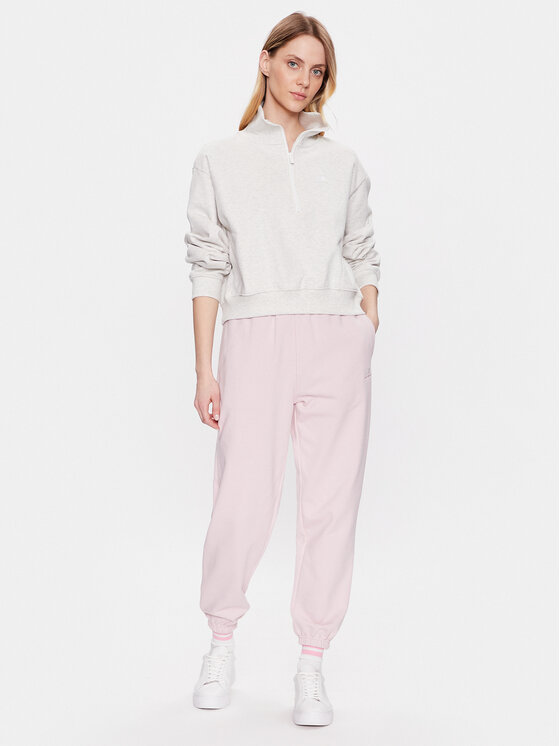 New Balance New Balance Суитшърт WT31501 Сив Oversize