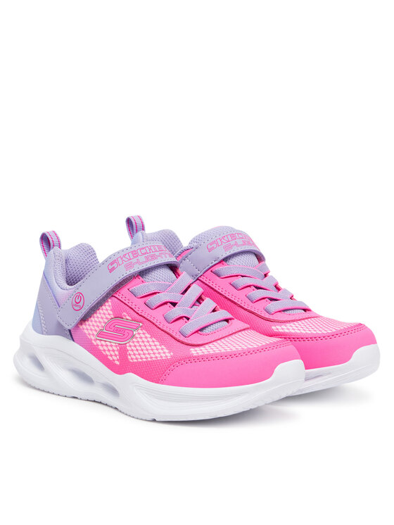Skechers Skechers Tenisice Skechers Sola Glow-Ombre Deluxe 303714L/LVPK Ljubičasta