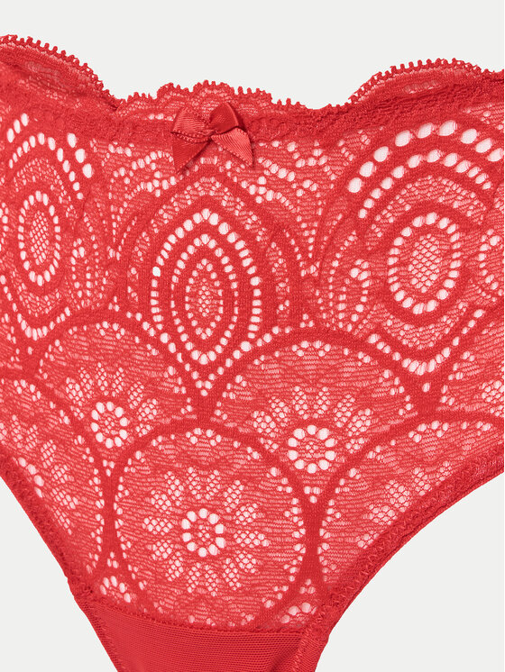 Wonderbra Wonderbra Klasične spodnje hlačke WB000BHQ Rdeča