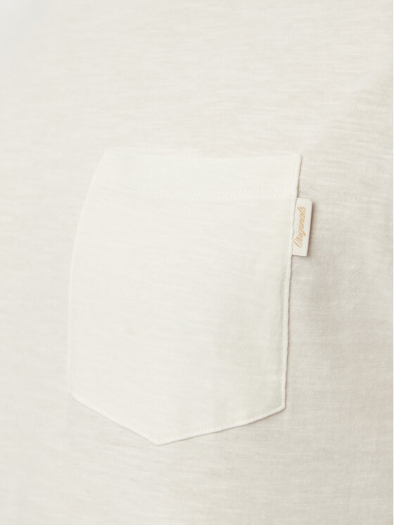 Jack & Jones Jack & Jones Marškinėliai Cassis 12295066 Kreminė Regular Fit