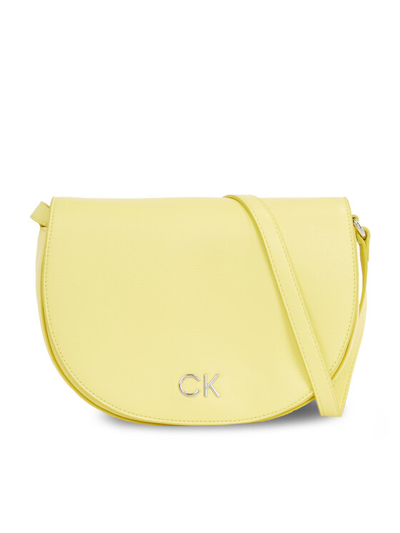 Geantă Calvin Klein Ck Daily Saddle Bag Pebble K60K611679 Acacia LAF