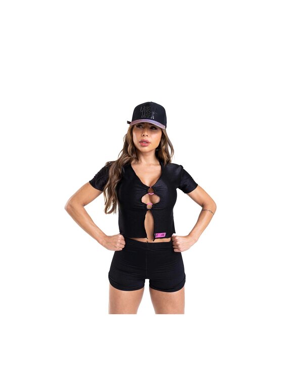 LaBellaMafia LaBellaMafia Czapka z daszkiem HAT LABELLAMAFIA BLACK Czarny