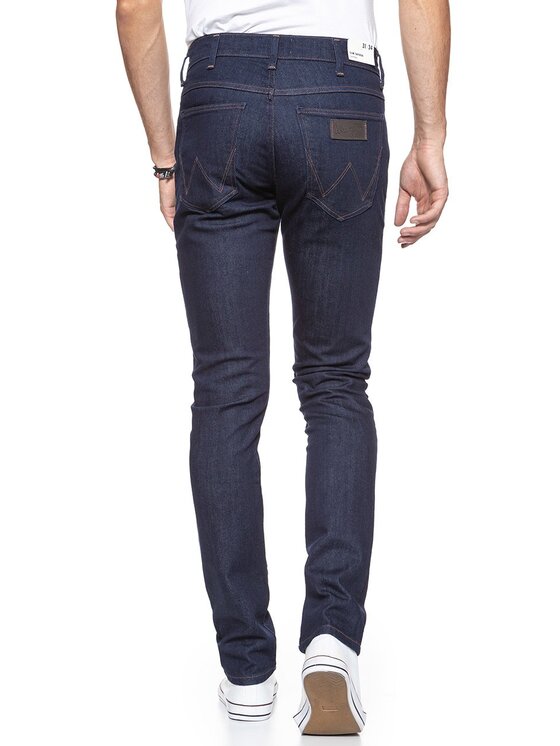 Wrangler Wrangler Jeansy LARSTON Niebieski Slim Fit