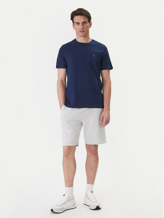 Tommy Hilfiger Tommy Hilfiger Marškinėliai Ess Seasonal MW0MW39995 Tamsiai mėlyna Regular Fit