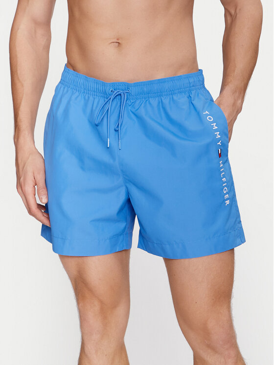 Tommy Hilfiger Tommy Hilfiger Шорти для плавання UM0UM03258 Голубий Regular Fit