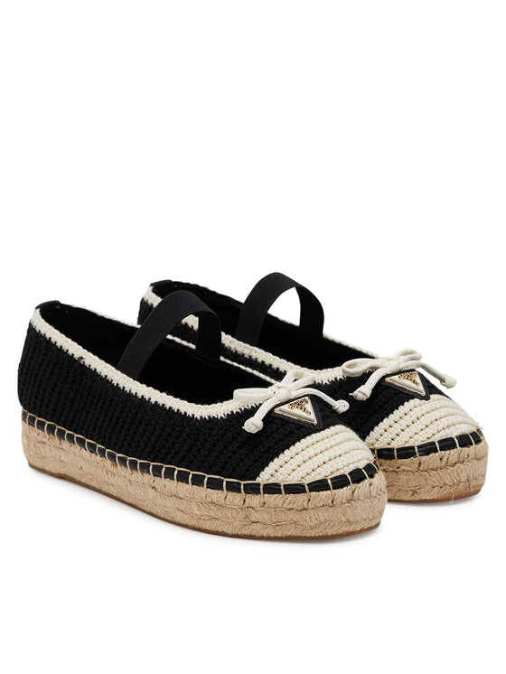 Guess Guess Espadrilles FLJJON FAB02 Fekete