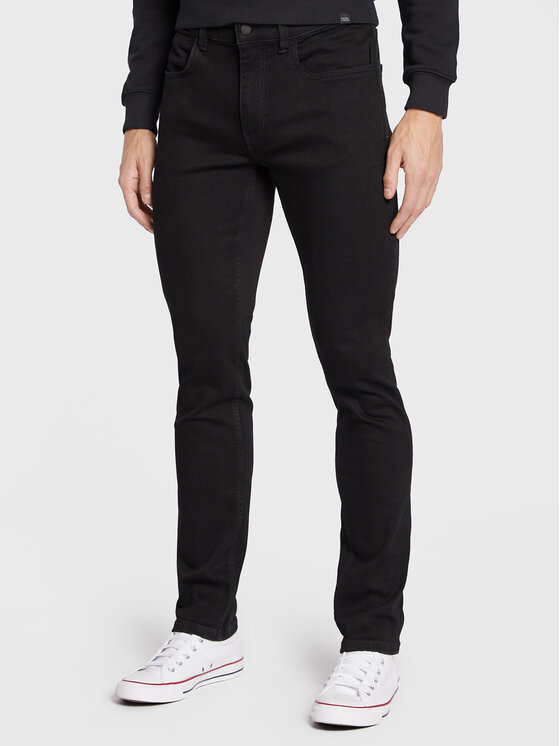 Casual Friday Jeans hlače Ry Ultraflex 20503637 Črna Slim Fit