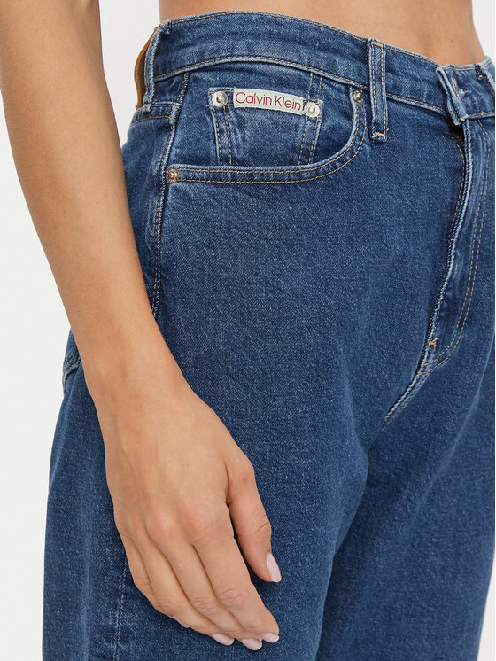 Calvin Klein Jeans Calvin Klein Jeans Τζιν Authentic J20J224006 Σκούρο μπλε Straight Fit