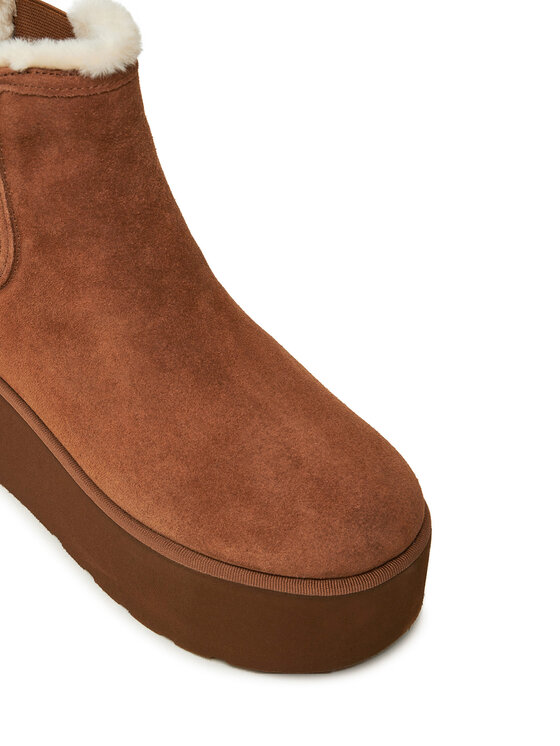 Guess Guess Čizme Jilaine2 FLFJL2 LEA10 Smeđa