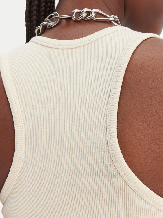 Patrizia Pepe Patrizia Pepe Top 8M1768/J373-W413 Beige Slim Fit