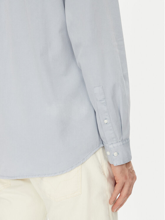 Calvin Klein Calvin Klein Риза K10K114200 Светлосиньо Comfort Fit