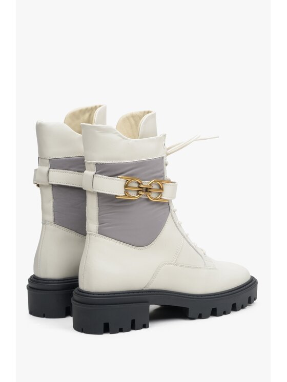 Estro Estro Μποτάκια ER00113502 Μπεζ