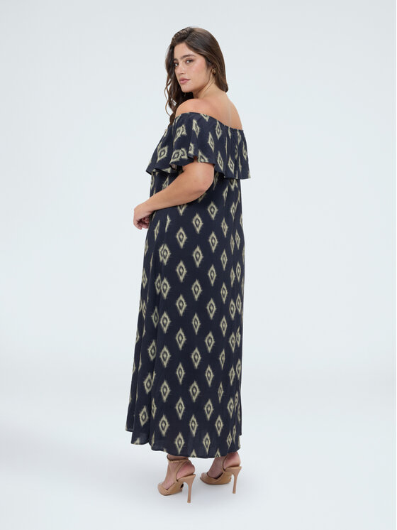 Fiorella Rubino Fiorella Rubino Sukienka wieczorowa 7000L101299N0Z3 Czarny A-Line Fit