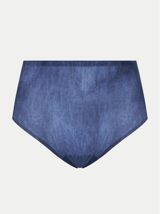 Chantelle Chantelle Klasične spodnje hlačke z visokim pasom Soft Stretch C11D70 Modra