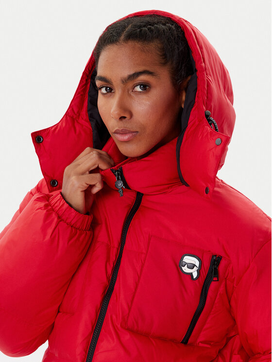 KARL LAGERFELD KARL LAGERFELD Giubbotto invernale A3W15020 Rosso Regular Fit