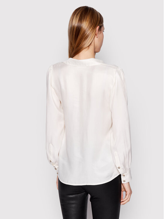 Karen by Simonsen Hemd Misty 10103987 Weiß Regular Fit | Modivo.de