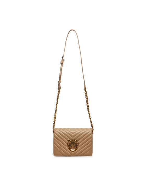 PINKO Pinko Сумка Love Click Mini AI 24-25 PLTT 100067 A0GK Бежевий