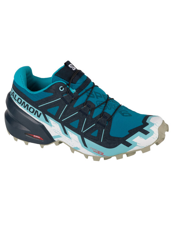 Buty do biegania Salomon, Rozmiar 39/1/3, Niebieskie, Salomon Speedcross 6 W
