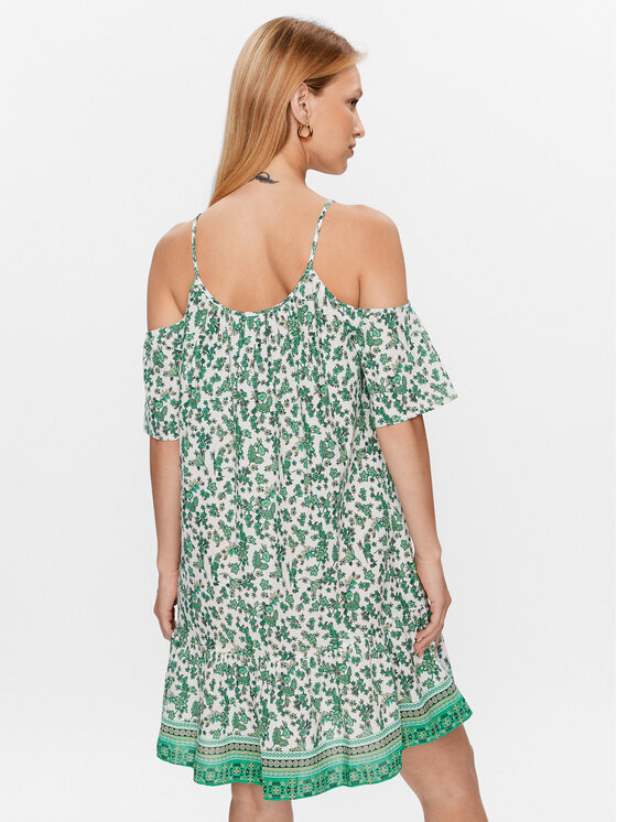 Vero Moda Vero Moda Vestito estivo Milan 10283061 Verde Relaxed Fit