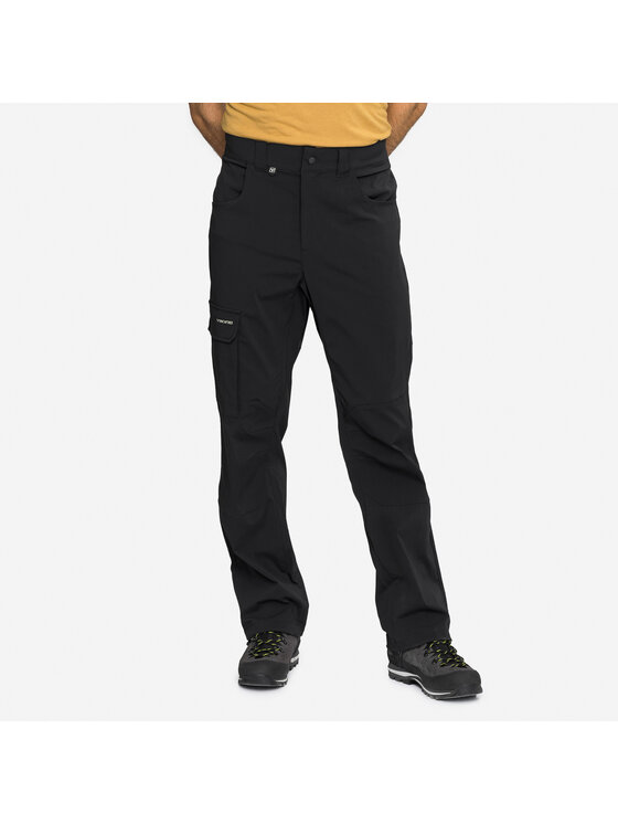 Viking Viking Spodnie materiałowe Hanzo Czarny Regular Fit