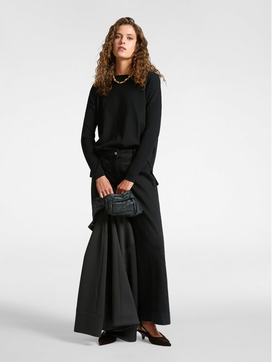 Elena Mirò Elena Mirò Cardigan M441Z000569N033 Nero Regular Fit