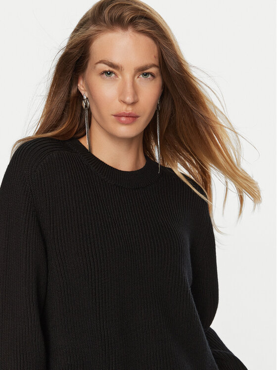 MICHAEL Michael Kors MICHAEL Michael Kors Sweter MF460YPF2G Czarny Relaxed Fit