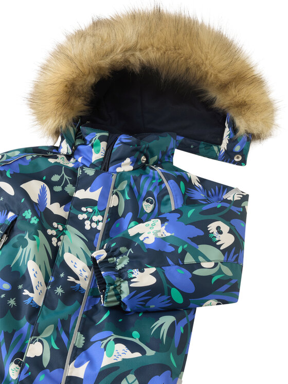 Reima Reima Kombinezon zimowy Lappi 5100129C Granatowy Regular Fit