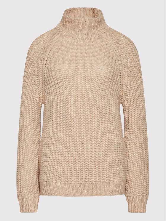 Peserico Peserico Pullover S99741F03 Beige Regular Fit