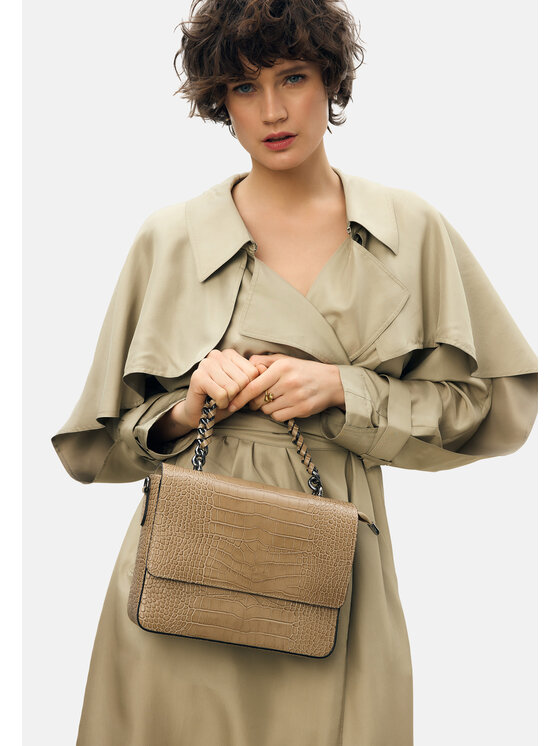 ALLORA BE UNIQUE ALLORA BE UNIQUE Borsa 100% leather Beige