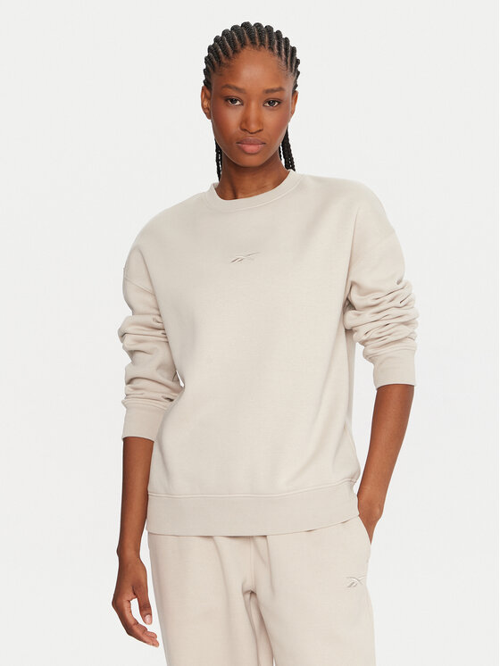 Reebok Reebok Sweatshirt Reebok X Ewa Chodakowska RK25303CCW Beige Regular Fit