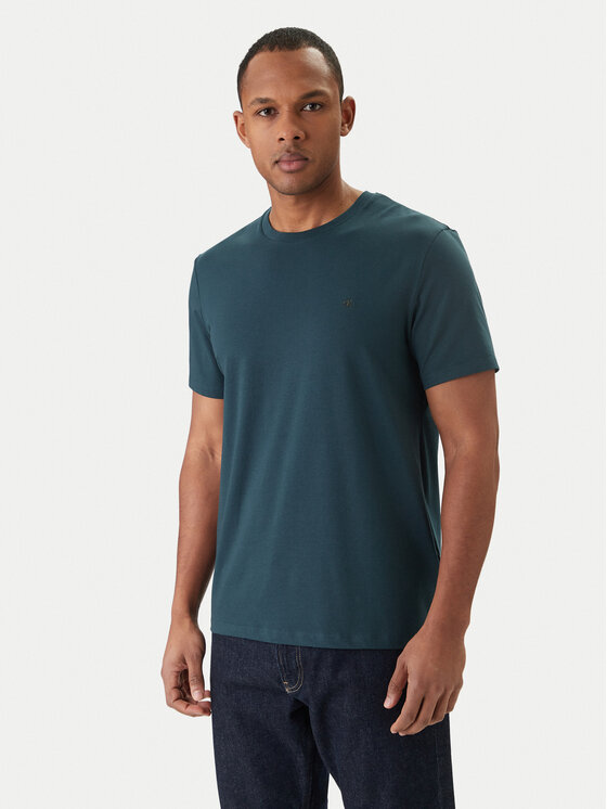 Calvin Klein Tricou LV04LC240G Verde Slim Fit