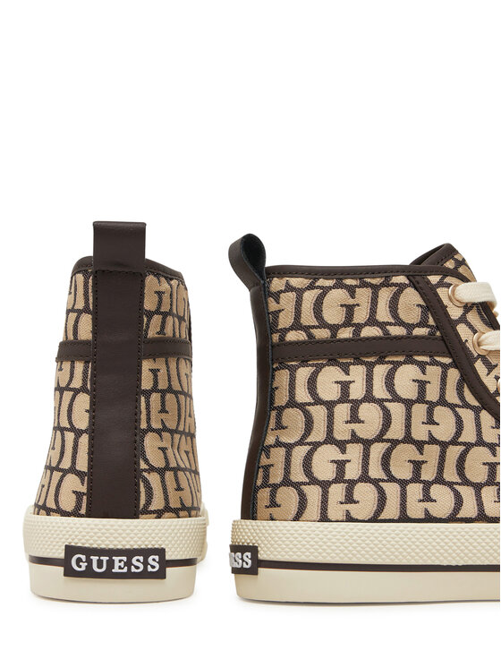 Guess Guess Teniși FLPCOL FAL12 Maro