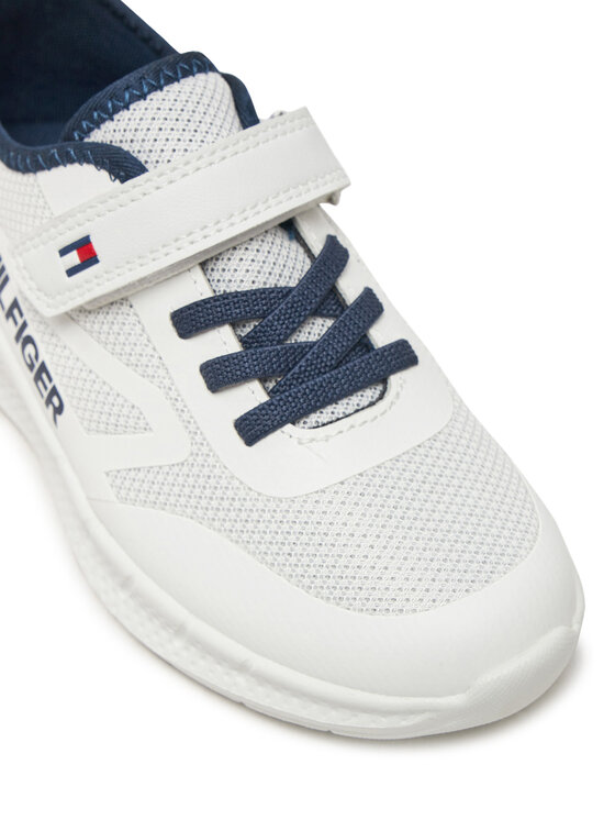 Tommy Hilfiger Tommy Hilfiger Tossud Low Cut Lace-Up/Velcro Sneaker T1B9-33868-1756 S Valge