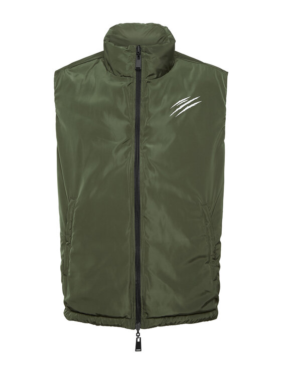 Plein Sport Plein Sport Gilet 23999 Verde Regular Fit