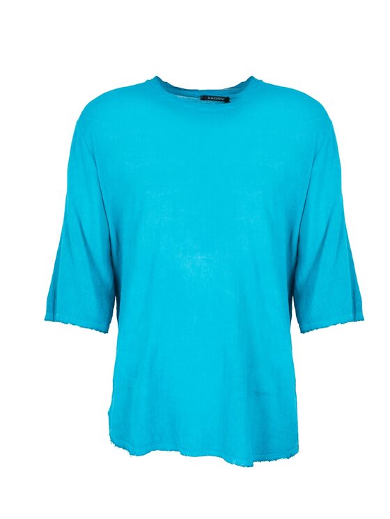 Xagon Xagon T-shirt P2308 2JX 2408 Blu Oversize