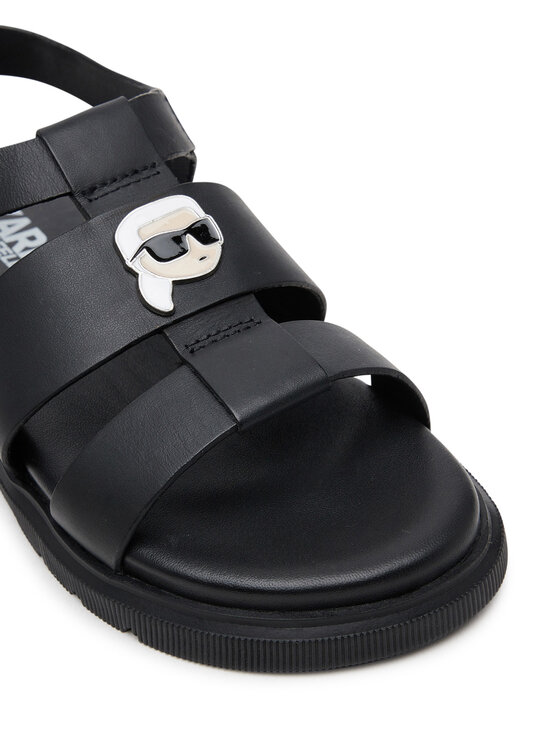 Karl Lagerfeld Kids Karl Lagerfeld Kids Sandały Z30372 M Czarny