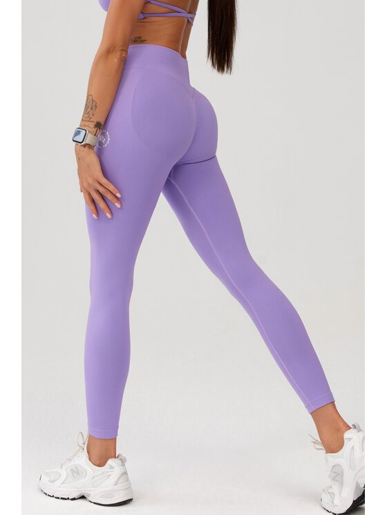 ROUGH RADICAL ROUGH RADICAL Getry SEAMLESS GLOW LONG Fioletowy Slim Fit