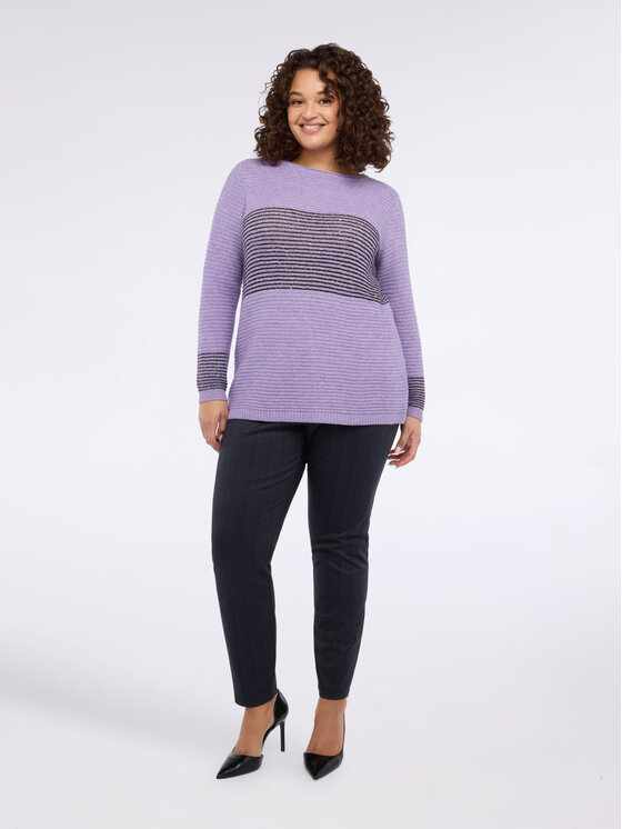 Fiorella Rubino Fiorella Rubino Maglione M747L008131N009 Viola Regular Fit