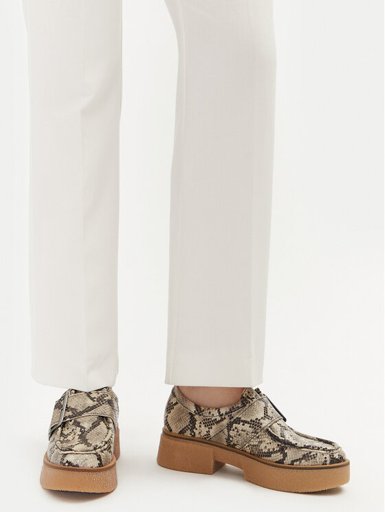 Clarks Clarks Туфлі Linoso Monk 26178680 Сірий