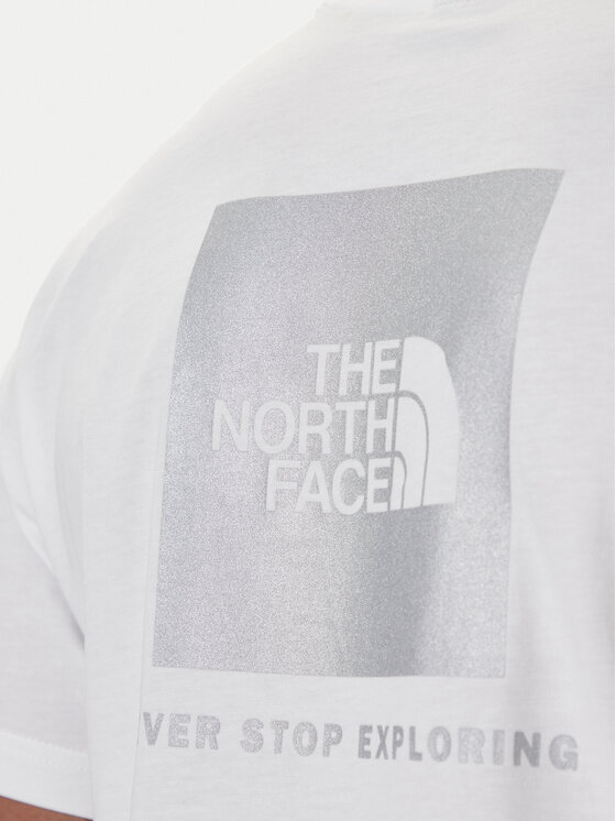 The North Face The North Face Póló NSE Box NF0A8C4V Fehér Regular Fit