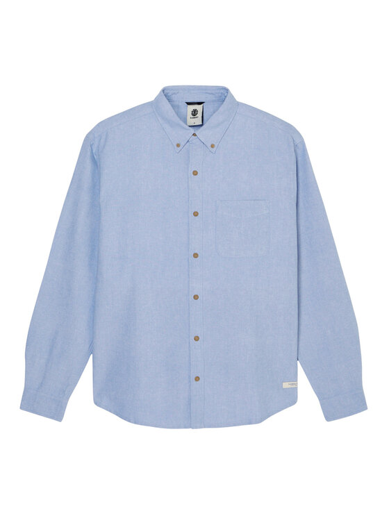 Element Element Srajca Button Down Regular Oxford ELYWT00182 Modra Regular Fit