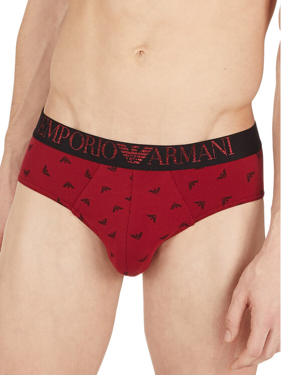 Emporio Armani Underwear Emporio Armani Underwear Súprava 2 kusov slipov 1117332F594 Čierna