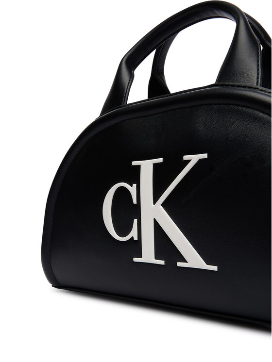 Calvin Klein Calvin Klein Handtasche Bold Ck Dome Crossbody LV04F3895G Schwarz