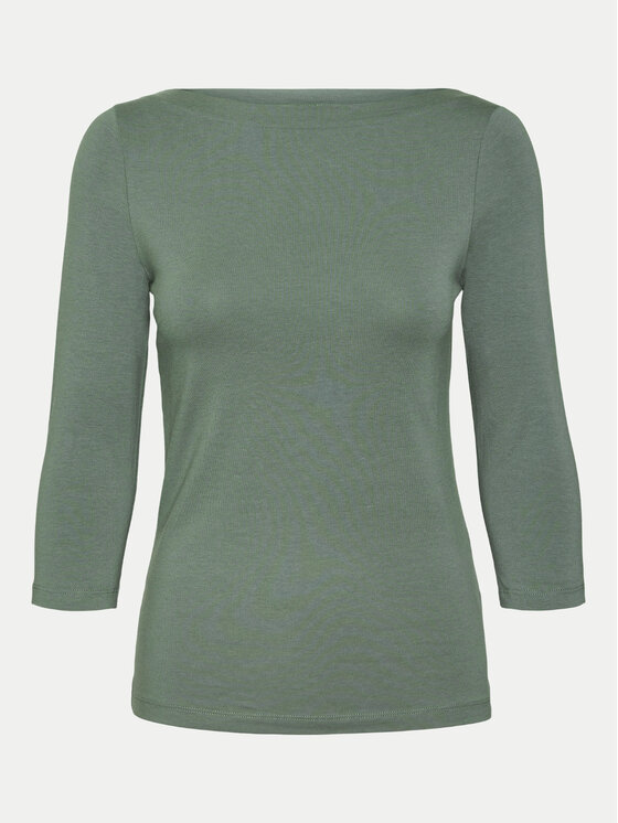 Vero Moda Vero Moda Majica Panda 10274133 Zelena Regular Fit