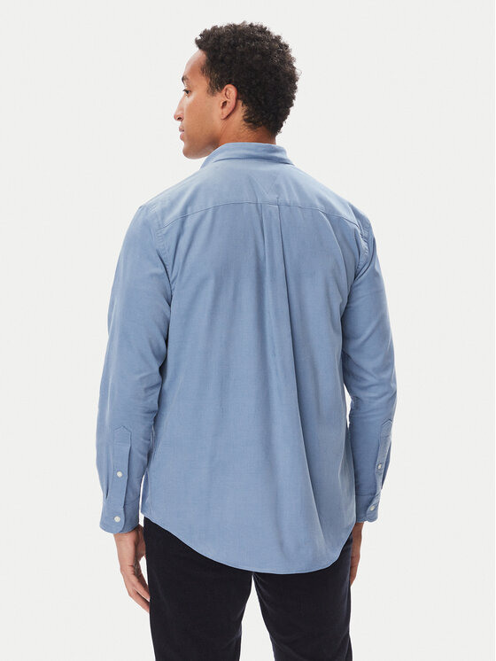 Tommy Hilfiger Tommy Hilfiger Särk Solid  MW0MW40486 Sinine Regular Fit