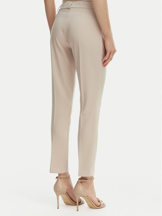 Rinascimento Rinascimento Pantaloni di tessuto CFC0128650003 Beige Regular Fit