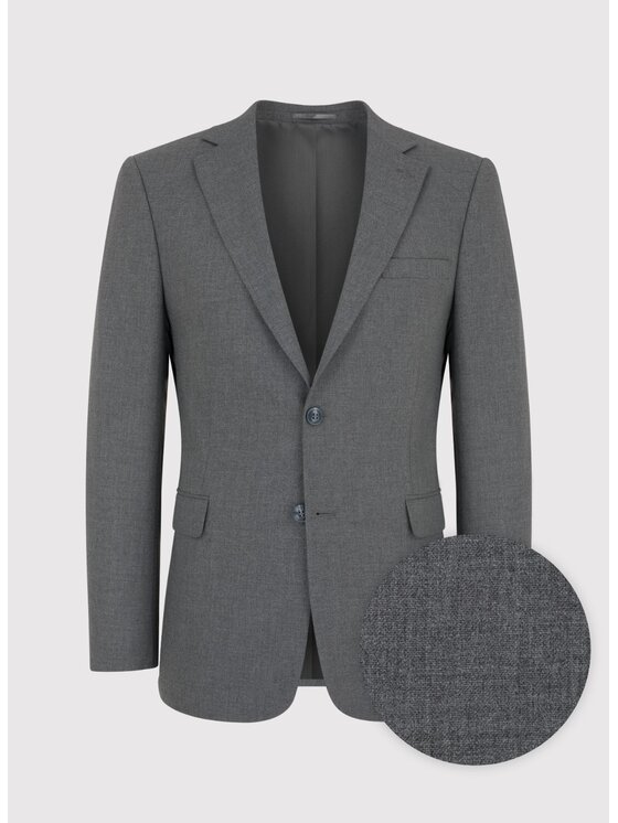 Pako Lorente Pako Lorente Garnitur P23SF-4G-005 Szary Slim Fit